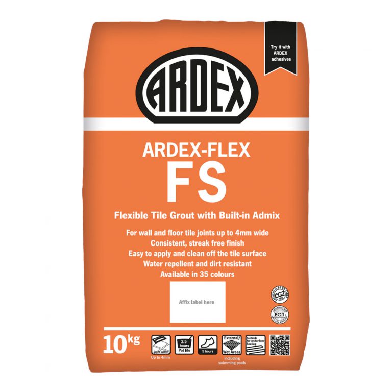 Ardex Flex Fs Flexible Standard Set Tile Grout For Narrow Joints