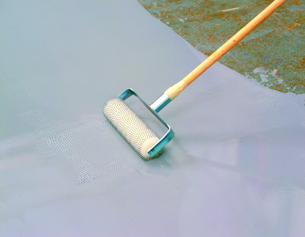 ARDEX K 11 Levelling and smoothing compound application