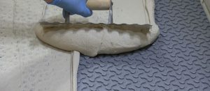 Uncoupling matting adhesive