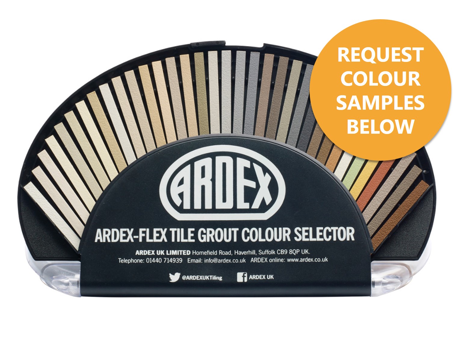 Ardex Grout Colour Chart