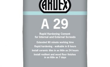 ARDEX A 29 Rapid Hardening Cement for Internal and External Floor Screeds