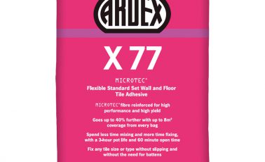 ARDEX X 77 MICROTEC® Flexible Standard Set Tile Adhesive