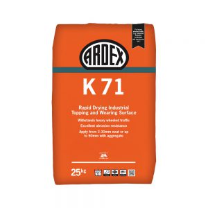 ARDEX K 71 Rapid Drying Industrial Topping and Wearin Surface